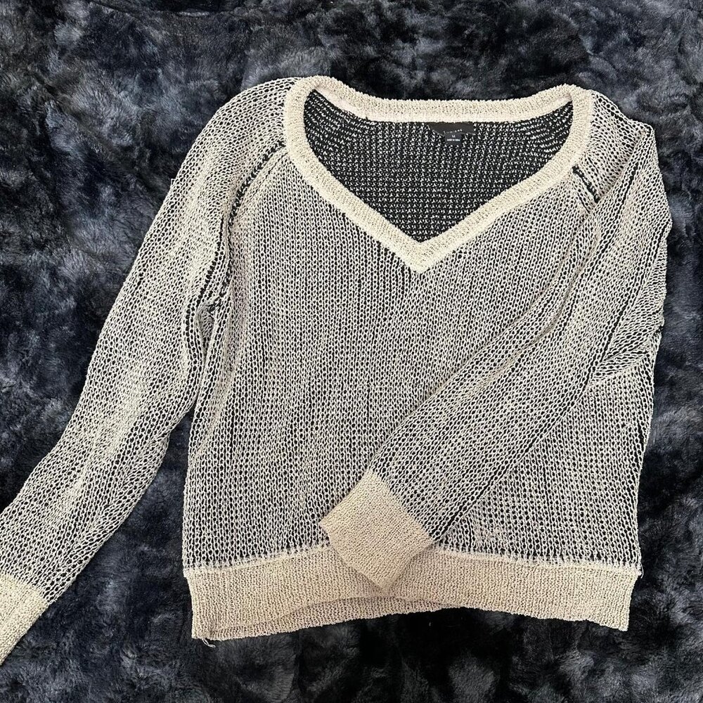 Soft off the shoulder knitted sweater